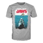 Funko Tees Jaws (Pop Great White Shark Bloody 758 + Camiseta Xl) (Tubarão)