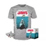 Funko Tees Jaws (Pop Great White Shark Bloody 758 + Camiseta Xl) (Tubarão)