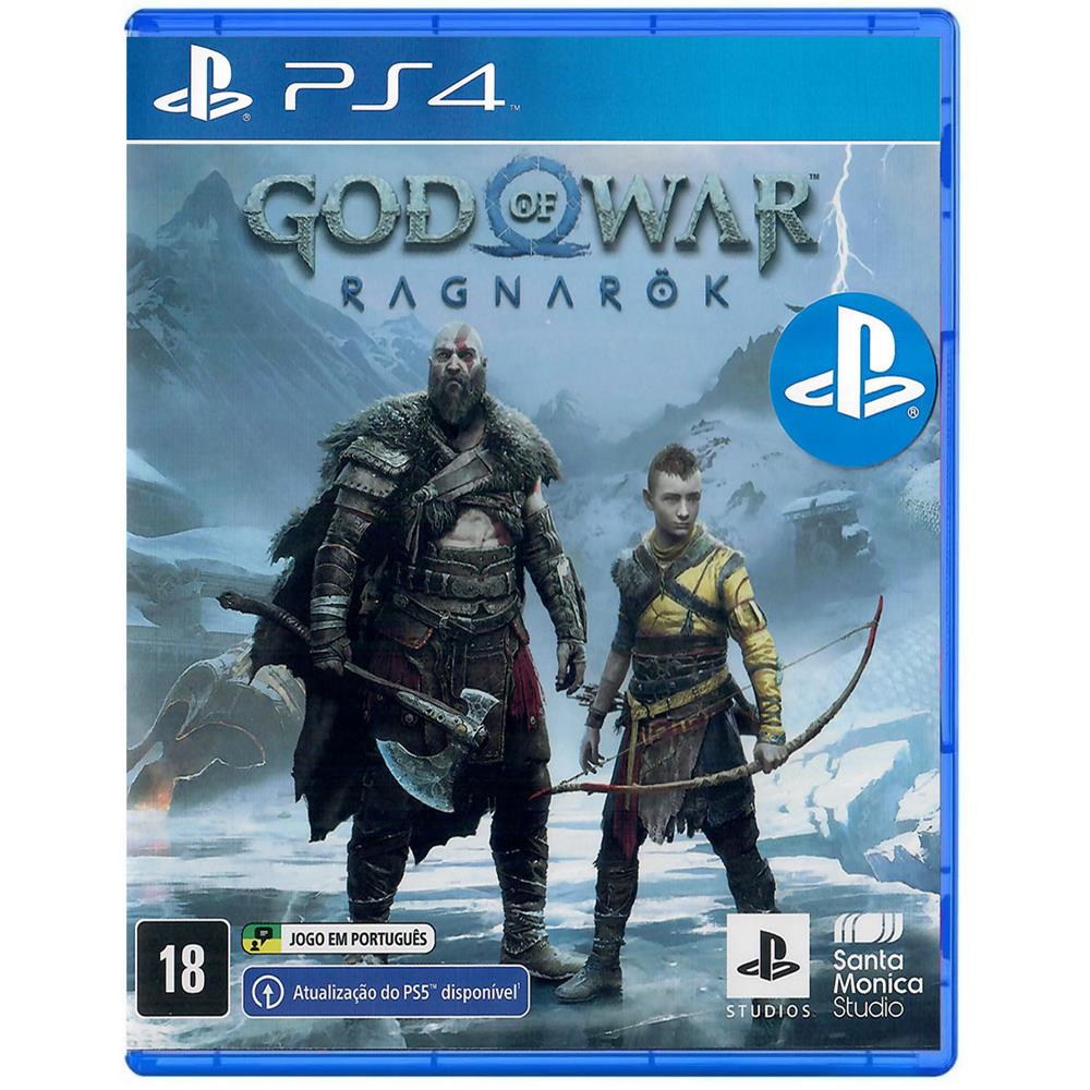 God Of War Ragnarok Ps4 (Novo) (Jogo Mídia Física) - Arena Games - Loja Geek