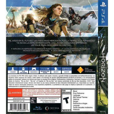 Horizon Zero Dawn Ps4
