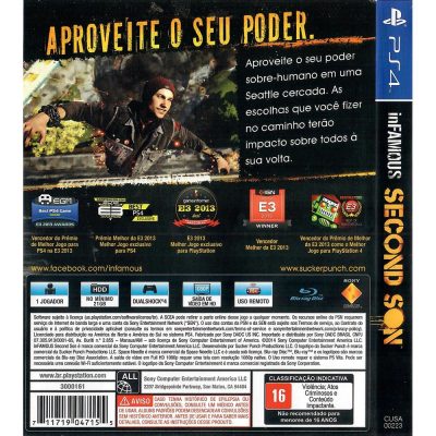 Infamous Second Son Ps4 #1