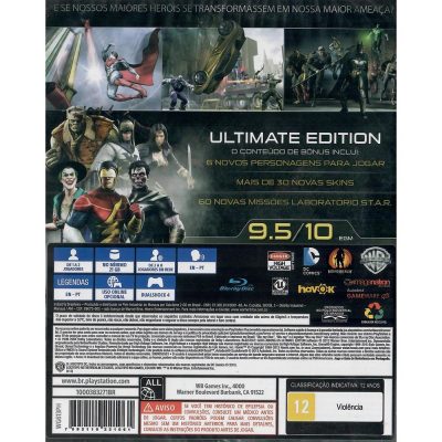 Injustice Gods Among Us Ultimate Edition Playstation Hits Ps4
