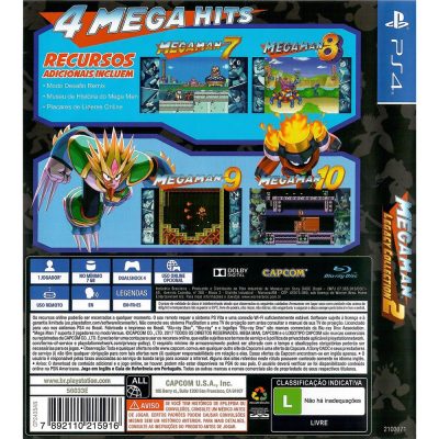 Mega Man Legacy Collection 2 Ps4