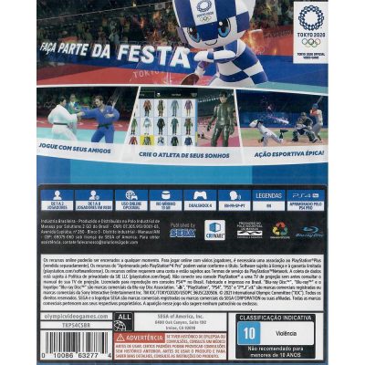 Olympic Games Tokyo 2020 The Official Video Game Ps4