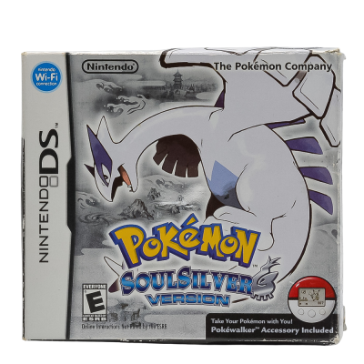 Pokémon Soul Silver Version Com Pokewalker Nintendo Ds