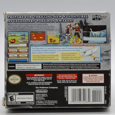 Pokémon Soul Silver Version Com Pokewalker Nintendo Ds