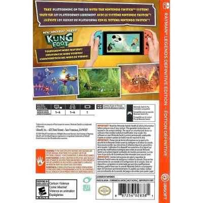 Rayman Legends Definitive Edition Nintendo Switch