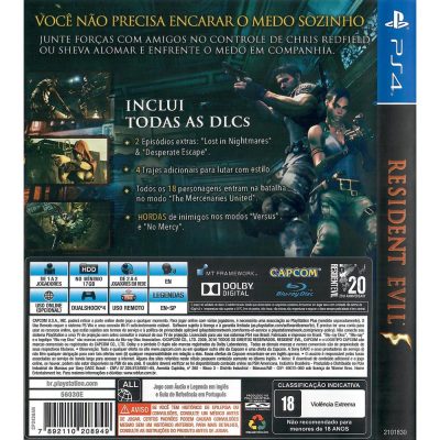 Resident Evil 5 Ps4