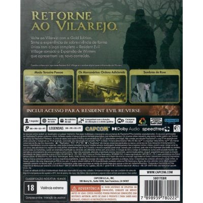 Resident Evil Village Gold Edition Ps5