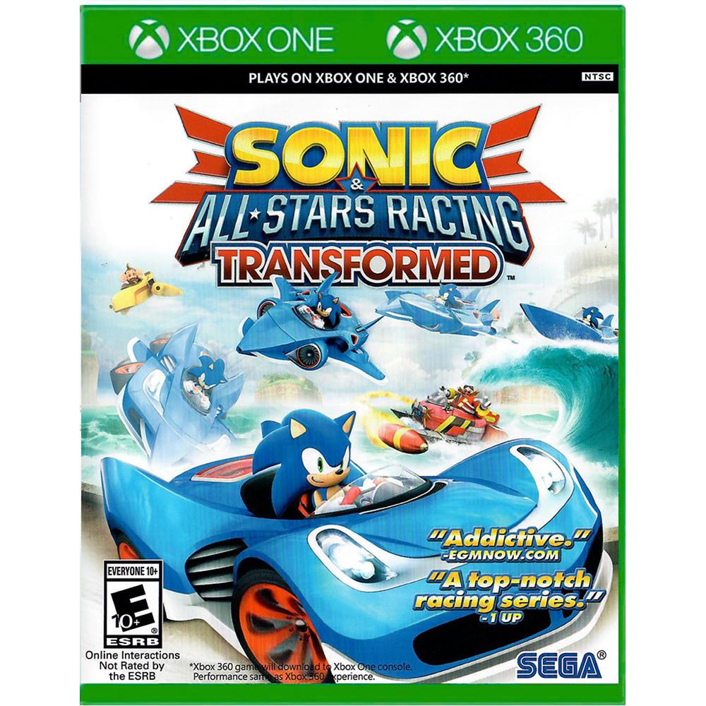 Sonic e Sega All-Stars Racing Transformed Xbox One/360 (Seminovo) (Jogo  Mídia Física) - Arena Games - Loja Geek