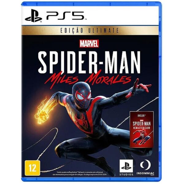 Spider-Man Miles Morales Edição Ultimate Ps5