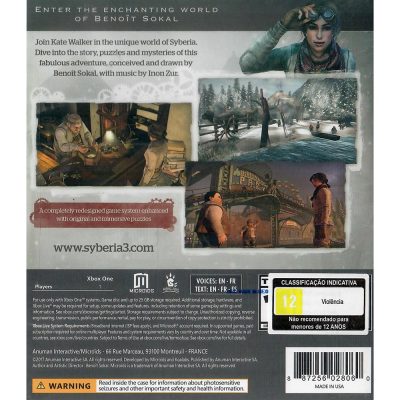 Syberia 3 Xbox One