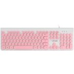 Teclado Multimidia Usb Dynamic Circle Abnt2 Teclas Redondas Cabo Usb 1.8M Rosa – Dc120r Teclado Multimidia Usb Dynamic Circle Abnt2 Teclas Redondas Cabo Usb 1.8M Rosa - Dc120r