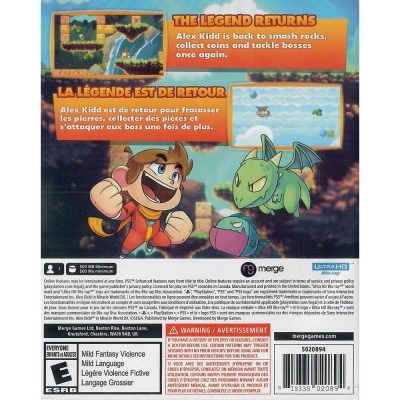 Alex Kidd In Miracle World Dx Ps5 (Com Chaveiro)