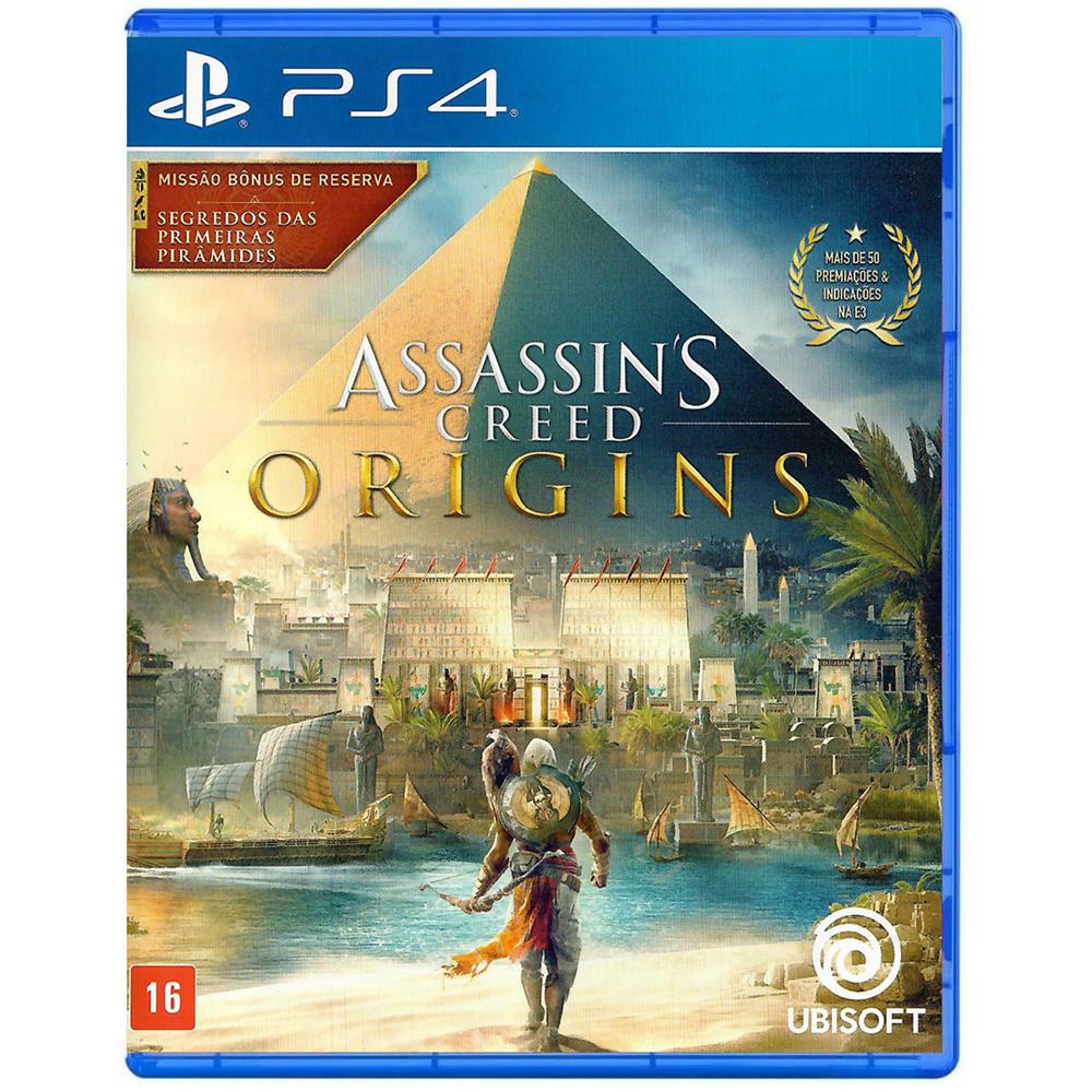 Assassins Creed Origins Ps4 #6 (Com Detalhe) (Jogo Mídia Física