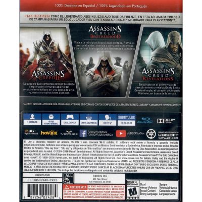Assassins Creed The Ezio Collection Ps4