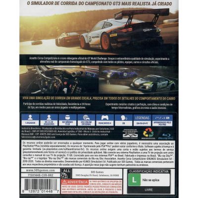 Assetto Corsa Competizione Ps4