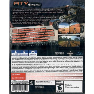 Atv Renegades Ps4
