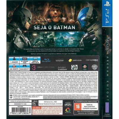 Batman Arkham Knight Ps4 #2