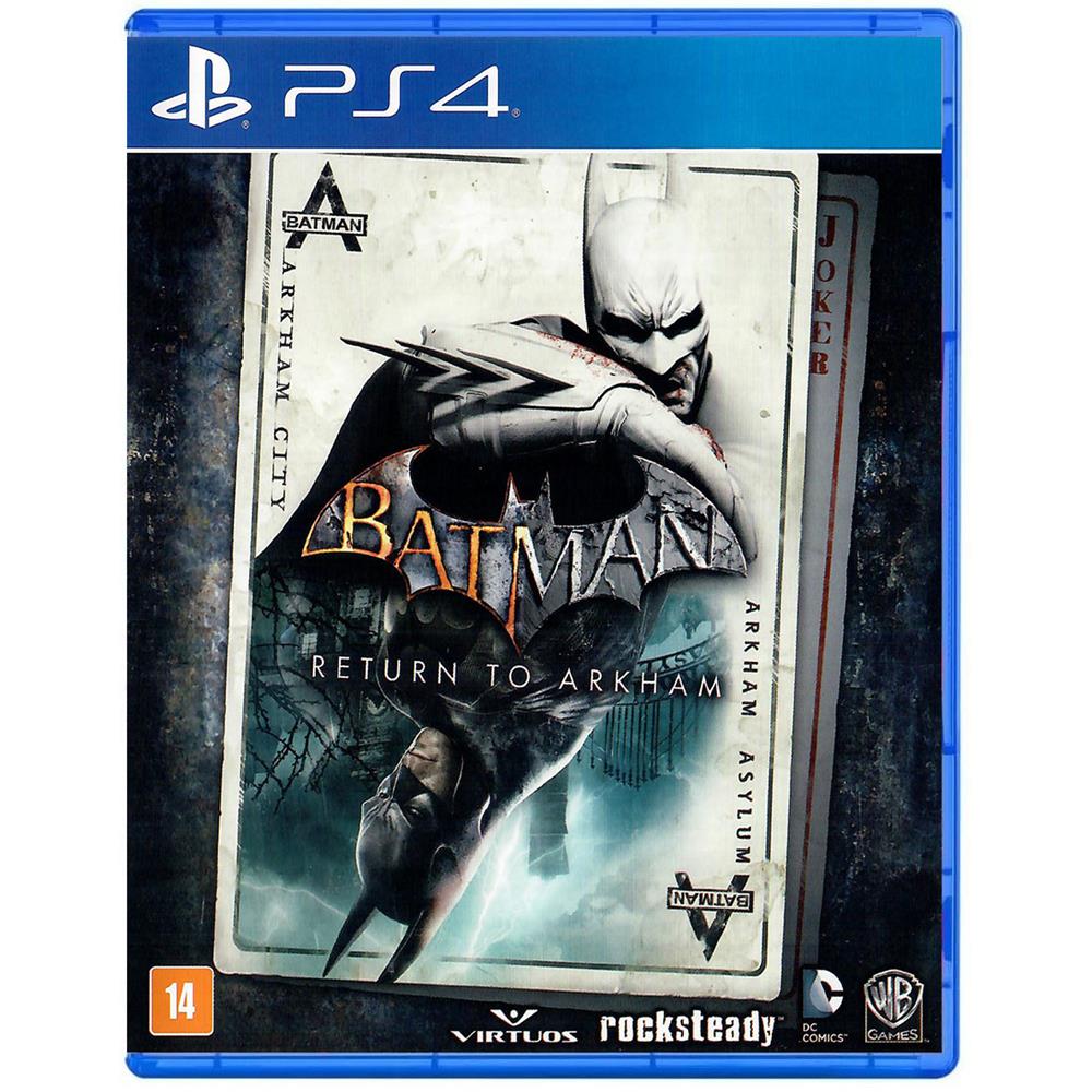 Batman Return To Arkham Ps4 (Seminovo) (Jogo Mídia Física) - Arena Games -  Loja Geek