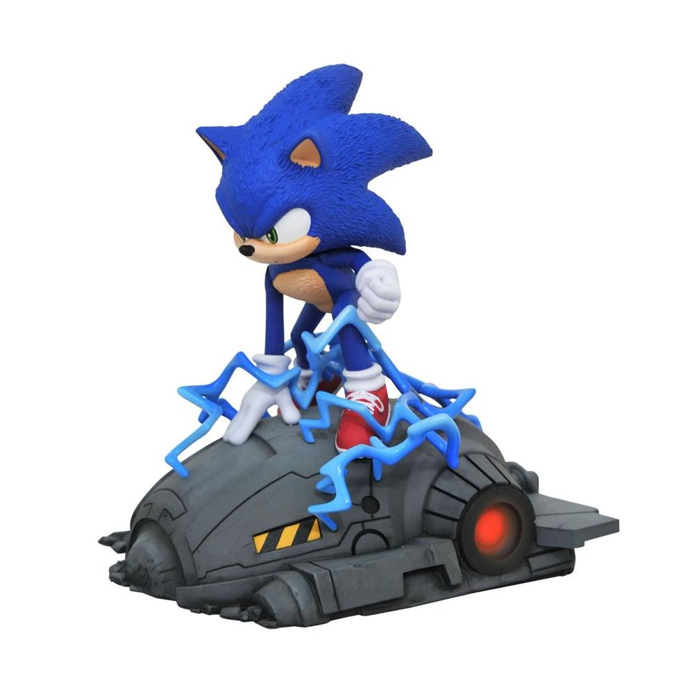 Boneco Sonic The Hedgehog - Gallery Diorama - Diamond Select Toys - Arena  Games - Loja Geek