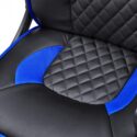 Cadeira Gamer Mad Racer Sti Master Preto Com Azul - Madstimsaz