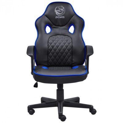 Cadeira Gamer Mad Racer Sti Master Preto Com Azul - Madstimsaz