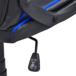 Cadeira Gamer Mad Racer Sti Master Preto Com Azul - Madstimsaz