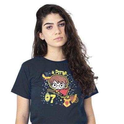 Camiseta Infantil Harry Potter Chibi (Tam 08)