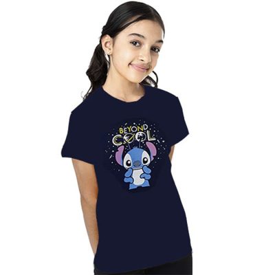 Camiseta Infantil Stitch Beyond Cool (Tam 10)