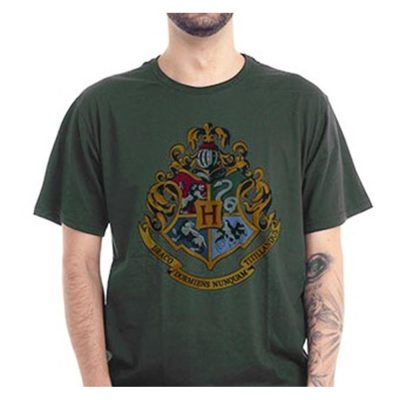 Camiseta Unissex Harry Potter Logo Casas (Tam M)