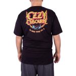 Camiseta Unissex Ozzy No More Tours (Tam G)