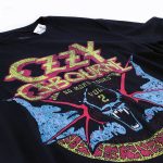 Camiseta Unissex Ozzy No More Tours (Tam G)