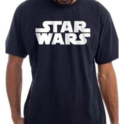 Camiseta Unissex Star Wars Logo (Tam M)