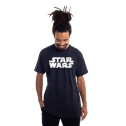 Camiseta Unissex Star Wars Logo (Tam P)