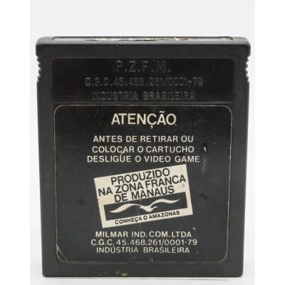 Cartucho 4 Em 1 Atari 2600 (Jogos Amphibious War, Turmoll, Football Ii E Jaw Breaker) (Dactar)