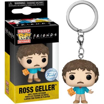 Chaveiro Funko Ross Geller (Keychain Pocket Pop Friends)