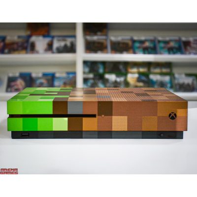 Console Xbox One S 1Tb (Edição Do Minecraft)