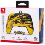 Controle Com Fio Nintendo Switch – Lightning Pikachu – Enhanced Power-A Controle Com Fio Nintendo Switch - Lightning Pikachu - Enhanced Power-A