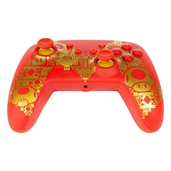 Controle Com Fio Nintendo Switch - Mario Gold - Enhanced Power-A