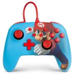 Controle Com Fio Nintendo Switch – Mario Punch – Enhanced Power-A Controle Com Fio Nintendo Switch - Mario Punch - Enhanced Power-A