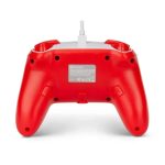 Controle Com Fio Nintendo Switch - Mario White - Enhanced Power-A