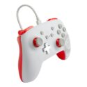 Controle Com Fio Nintendo Switch - Mario White - Enhanced Power-A