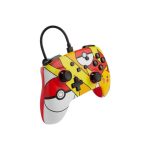 Controle Com Fio Nintendo Switch - Pikachu Pop Art - Enhanced Power-A