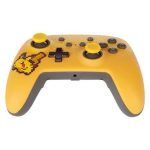 Controle Com Fio Nintendo Switch - Pixel Pikachu - Enhanced Power-A