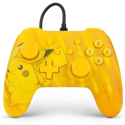 Controle Com Fio - Nintendo Switch - Static Pikachu - Enhanced Power-A