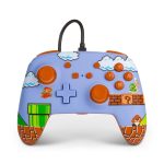 Controle Com Fio Nintendo Switch – Super Mario Brothers – Enhanced Power-A Controle Com Fio Nintendo Switch - Super Mario Brothers - Enhanced Power-A