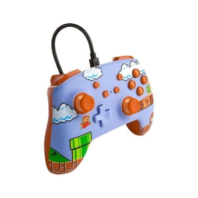 Controle Com Fio Nintendo Switch - Super Mario Brothers - Enhanced Power-A