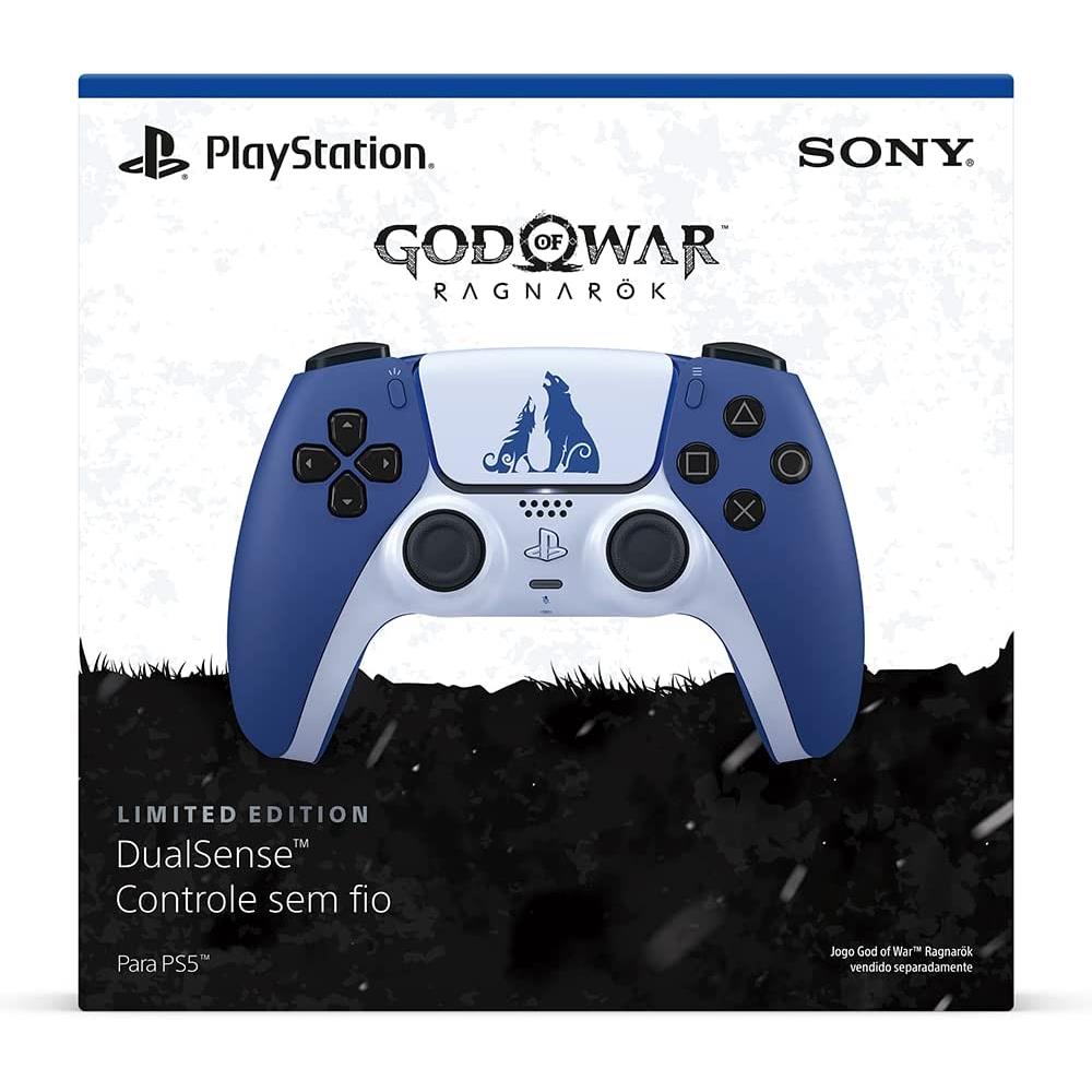 Controle Sem Fio Dualsense PS5 - Edição Limitada God of War