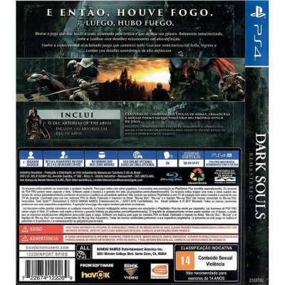 Dark Souls Remastered Ps4